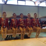 La vaillante de Langon vice championne de Gironde (benjamines) 2015 1